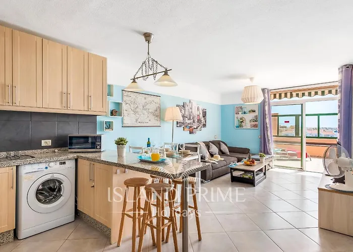 With Seaviews In Golf Del Sur Tlp516 Lägenhet *