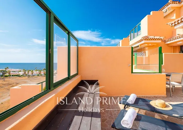 With Seaviews In Golf Del Sur Tlp516 Lägenhet *